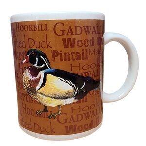 Field and Stream Wood Duck Collectible Coffee Tea Mug Cup Outdoor Adventures